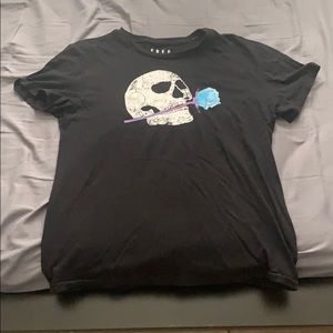 Skull rose shirt